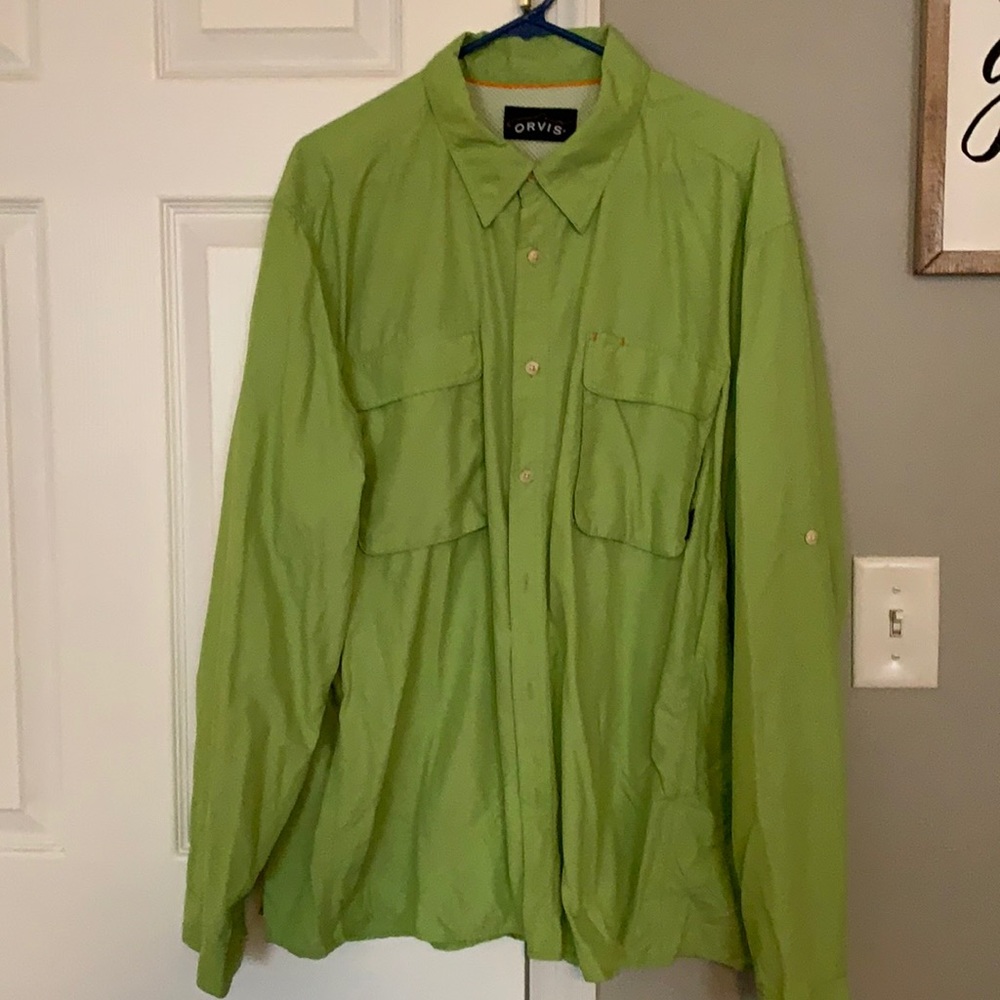 MENS ORVIS OPENAIR LONG SLEEVE FISHING SHIRT